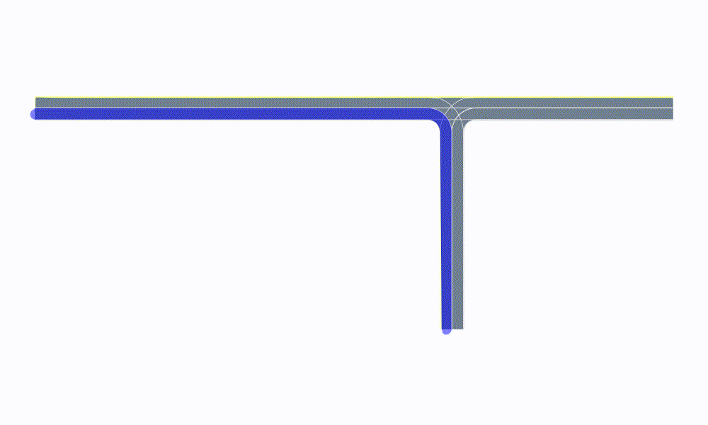 highlighted lanes